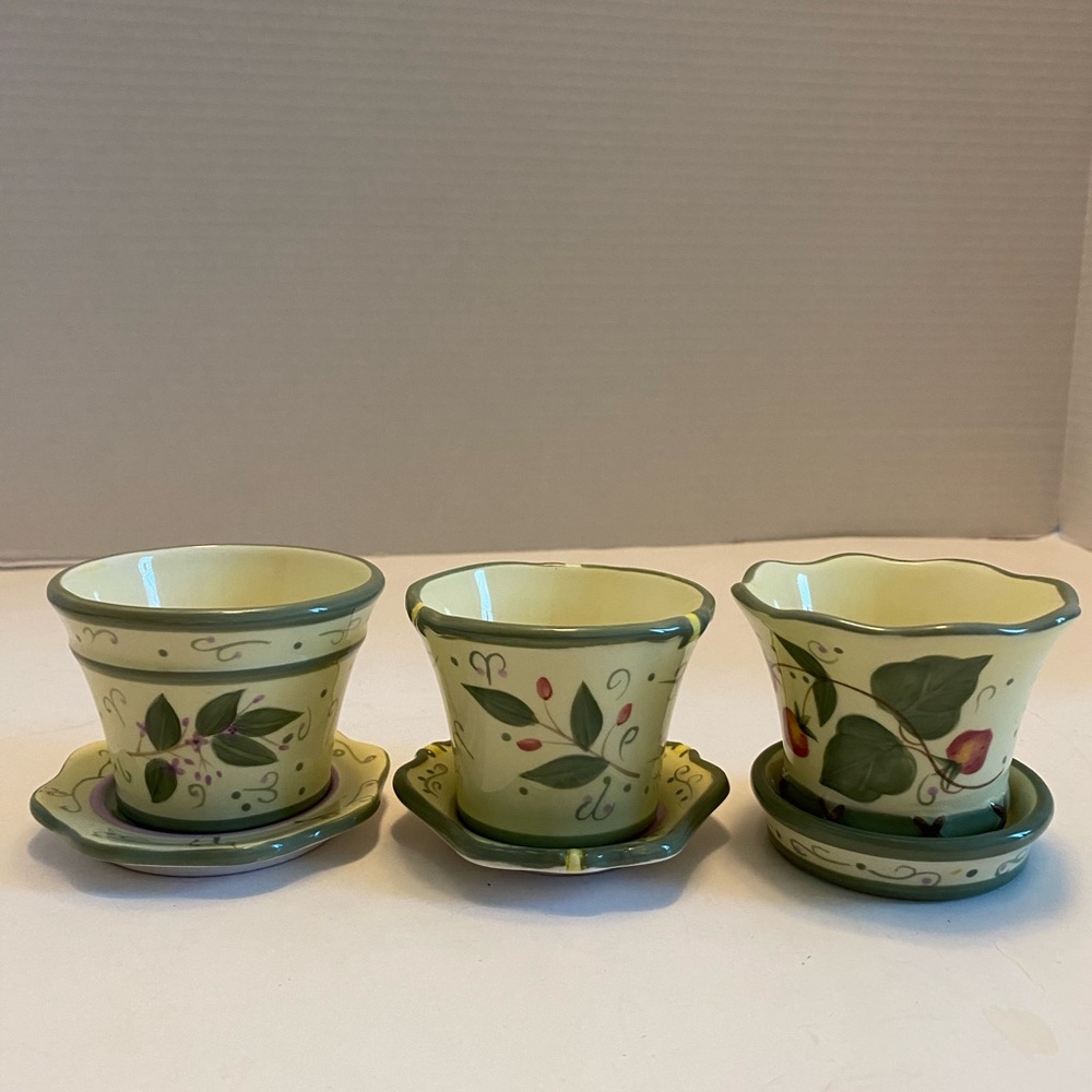 Flower Pot Votive Holder Window Plant Succulent Partylite Garden Lites